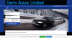 Desktop Screenshot of darinautos.co.uk