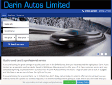 Tablet Screenshot of darinautos.co.uk